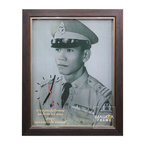 กรอบรูปใส่นาฬิกา-Clock in Frame